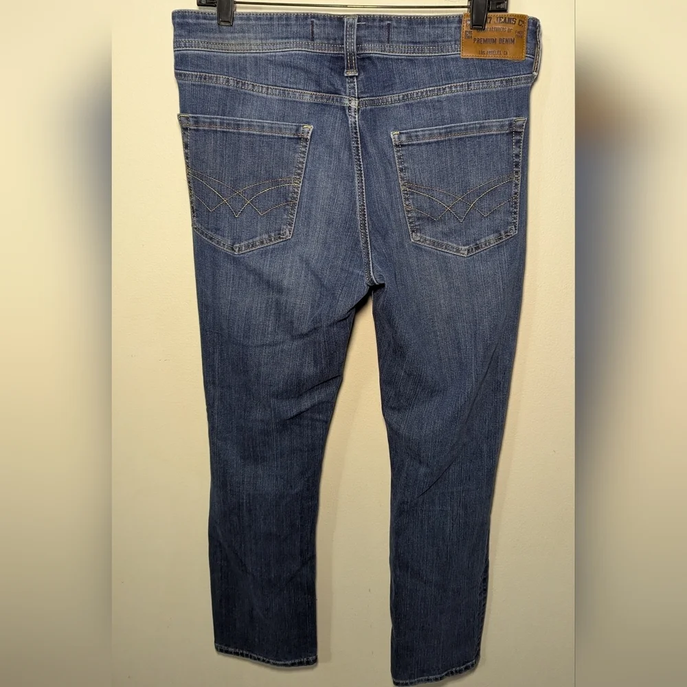 Seven7 Slim Straight Fit Jeans with Stretch Medium Wash Men's Size 32x30